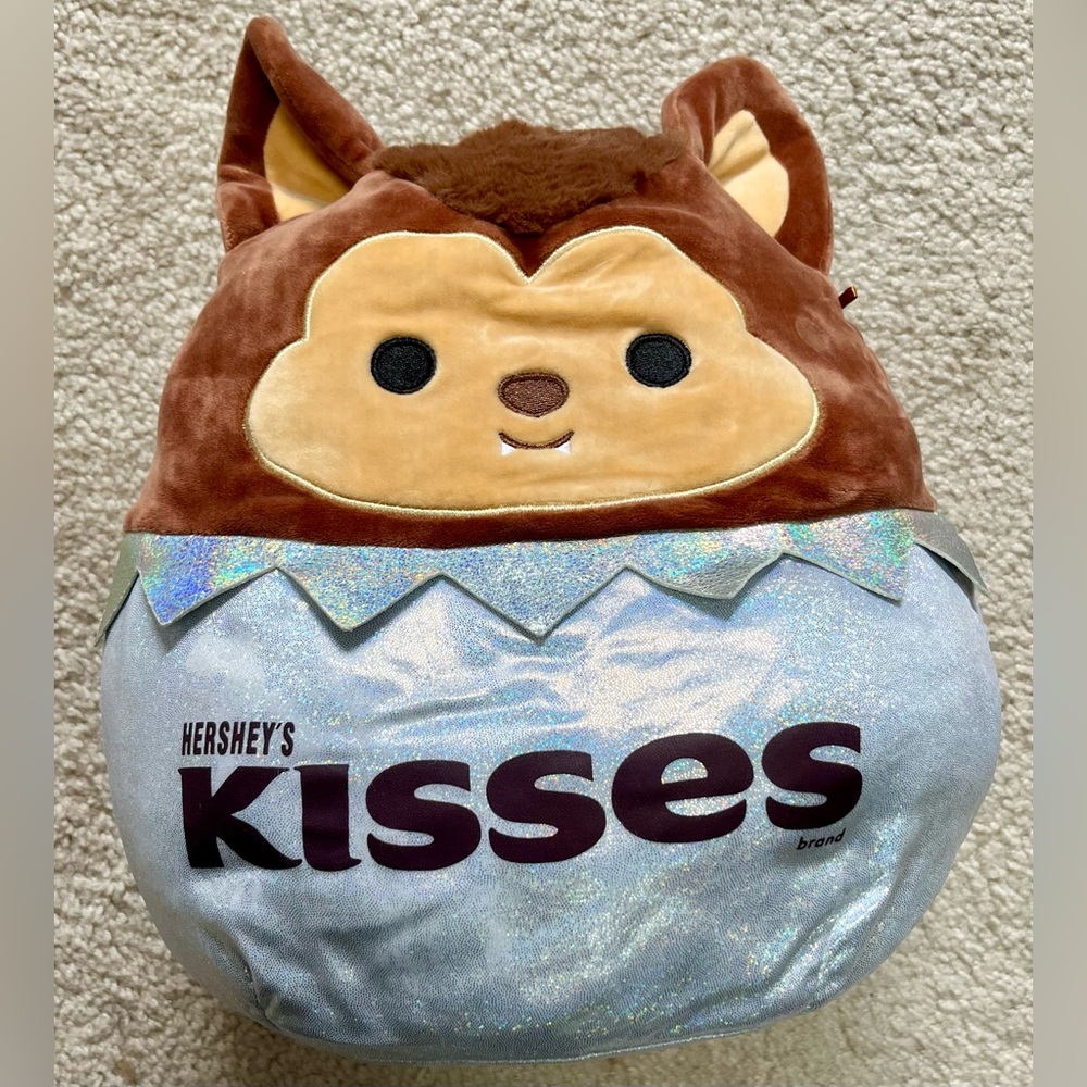 Squishmallow Celebrate With Hershey Wade The Werewolf 8 Inch Kellytoy Plush